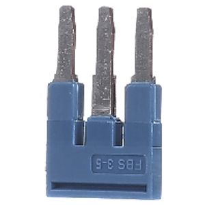 FBS 3-5 BU  - Cross-connector for terminal block 3-p FBS 3-5 BU