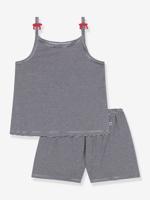 PETIT BATEAU pyjama set met bretels marineblauw