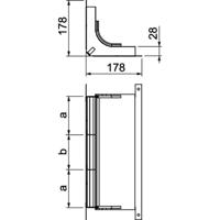 OBO Bettermann 7400657 Boog (b x h) 350.00 mm x 28.00 mm 1 stuk(s)