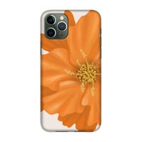 Orange Ellila flower: Volledig geprint iPhone 11 Pro Hoesje