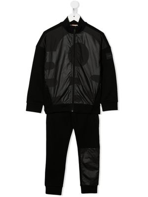 BOSS Kidswear survêtement à logo imprimé - Noir