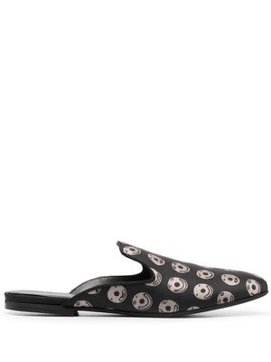 10 CORSO COMO x The Merchant of Florence mules Emoji - Noir