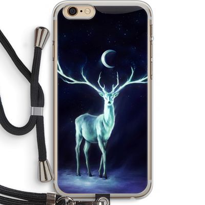 Nightbringer: iPhone 6 PLUS / 6S PLUS Transparant Hoesje met koord