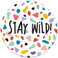 Moses magneet Stay Wild 5,5 cm rond - thumbnail