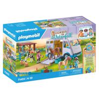 Playmobil 71493 Horses Of Waterfall Mobiele Manege - thumbnail