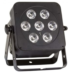 JB Systems LED Plano 7FC-Black LED-par 7x 8W RGBW