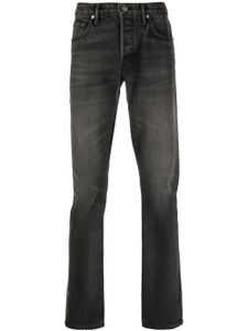 TOM FORD jean droit à patch logo - Noir