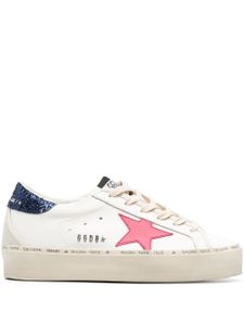 Golden Goose baskets Hi Star à plateforme - Blanc