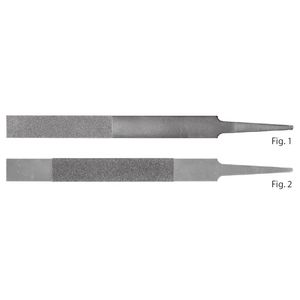 TCE Hardchroom vlakke diamantvijl FF 1570E/D107 - 17111308