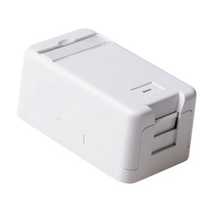RJ45 Opbouwdoos Keystone-jack enkelvoudig