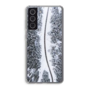 Snøfall: Samsung Galaxy S21 FE Transparant Hoesje