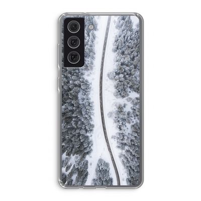 Snøfall: Samsung Galaxy S21 FE Transparant Hoesje