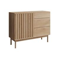 Meubella Dressoir Storm - Eiken - 106 cm - Met lades - thumbnail