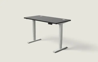 Desktronic HomePro bureau Grijs / Zwart / 140x70 cm