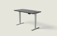 Desktronic HomePro bureau Grijs / Zwart / 140x70 cm