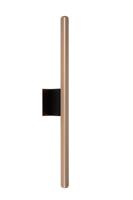 Lucide BRAGA - Wandlamp Binnen/Buiten - LED - 1x10W 2700K - IP54 - Koffie | Premium