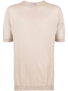 John Smedley t-shirt Belden en coton - Tons neutres