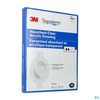 Tegaderm 3m Absorb.transp Ster 11,1x12,7cm 5 90801