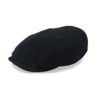 Stetson Hatteras Wool Cashmere Cap Black-61/XL Stetson Hatteras Wool Cashmere Cap Black-61/XL