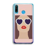 Red lips: Huawei P30 Lite Transparant Hoesje