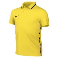 Nike Dri-FIT Park 26 Polo 1/4 Knoop Kids Geel Zwart