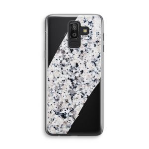 Gespikkelde marmer: Samsung Galaxy J8 (2018) Transparant Hoesje