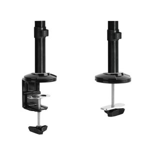 LogiLink BP0030 Monitor-tafelbeugel 1-voudig 33,0 cm (13) - 68,6 cm (27) Zwart In hoogte verstelbaar, Toetsenbordhouder, Kantelbaar, Zwenkbaar, Draaibaar