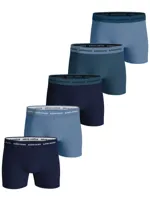 5-Pack heren boxershorts - Core - Voordeelverpakking jongens ondergoed katoen