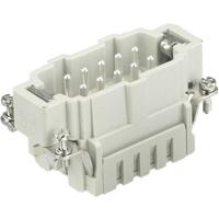 Harting 09 33 010 2616 Stekker inzetstuk Han® E 10 + PE Cage clamp 1 stuk(s) - thumbnail