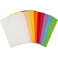 Creativ Company Hobbyvilt diverse kleuren, 24 vellen