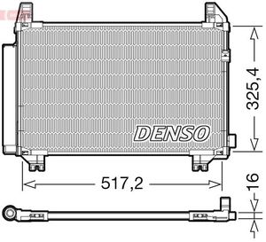 Condensor, airconditioning DCN50107