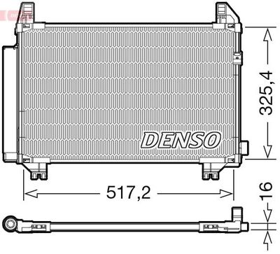 Condensor, airconditioning DCN50107