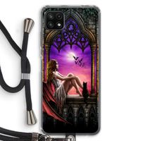 Kinderen van de nacht: Samsung Galaxy A22 5G Transparant Hoesje met koord