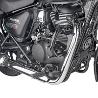 GIVI Valbeugel, Valbeugels voor de moto, TN9053 Zwart gepoedercoat staal onderzijde