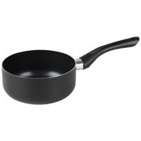 Chef Traiteur Steelpan - D16 cm - aluminium - zwart - alle warmtebronnen