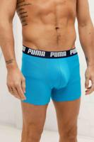 Puma Everyday Basic Boxershort Heren 6-Pack Lichtblauw/Donkerblauw - Maat M - Kleur: DonkerblauwLichtblauw | Soccerfanshop