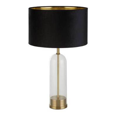Searchlight TafellampOxford met zwarte kap - EU81712BK
