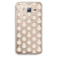 Uilen: Samsung Galaxy J3 (2016) Transparant Hoesje Uilen: Samsung Galaxy J3 (2016) Transparant Hoesje