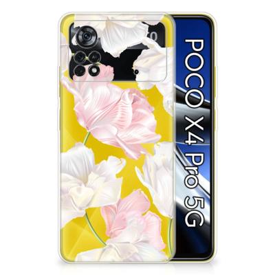 Xiaomi Poco X4 Pro 5G | TPU Case | Lovely Flowers