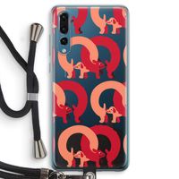 Dogs: Huawei P20 Pro Transparant Hoesje met koord Dogs: Huawei P20 Pro Transparant Hoesje met koord