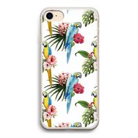 Kleurrijke papegaaien: iPhone 7 Transparant Hoesje