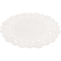 Taartrand | papier | Ø140mm | rond | wit | 2000 stuks