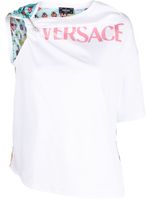 Versace t-shirt Butterflies à logo - Blanc - thumbnail