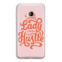 Hustle Lady: HTC U Play Transparant Hoesje Hustle Lady: HTC U Play Transparant Hoesje