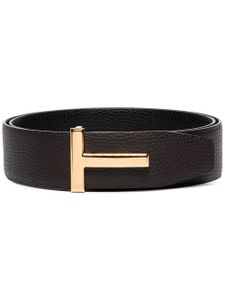 TOM FORD ceinture à boucle logo - Marron