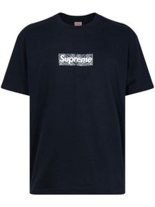 Supreme t-shirt à logo Bandana Box - Bleu