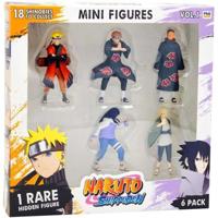 Pak van 6 figuren - BANDAI - Naruto Shippuden - PMN2060 - 7 cm