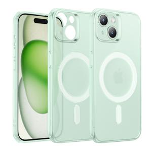 iPhone 15 Zero Clear Case (HaloLock) Frosted Green