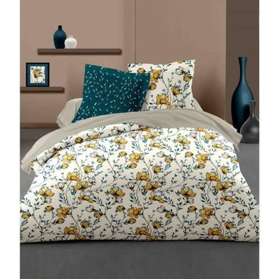 Lovely Home Dekbedovertrek 220x240 Cm + 2 Kussenslopen 65x65 Cm - 100% Katoen San Remo - Crème Lovely Home Dekbedovertrek 220x240 Cm + 2 Kussenslopen 65x65 Cm - 100% Katoen San Remo - Crème