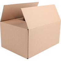 Verzenddoos, enkele golf, bruin, ft 305 x 220 x 150 cm